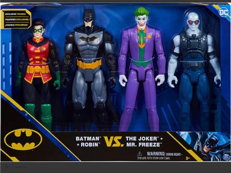 BATMAN 12   FIGURE 4 PACK H1 For Discount