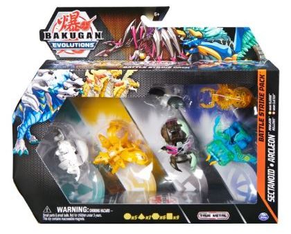 BAKUGAN EVOLUTIONS BATTLE STRIKE PACK BLUE YELLOW Online