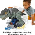 JURASSIC WORLD - IMAGINEXT - MEGA STOMP & RUMBLE GIGA DINO Online now