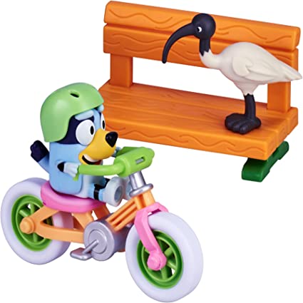 BLUEY VEHICLE & FIGURE BLUEYS BIKE Supply