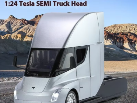 1:24 Diecast Tesla Semi Truck Head Model Sale