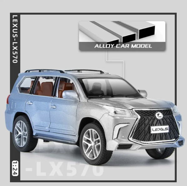 1:24 Diecast Lexus LX570 Model Car For Discount