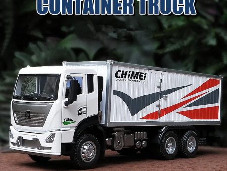 1:32 Diecast Ornaments Container Transport Truck Online Hot Sale