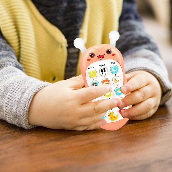 Kids Bee Design Puzzle Mobile Phone With Lights Online now