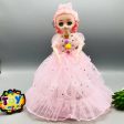 11* Inches Fairy Dress Barbie Doll With Light & Music Online now