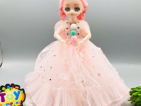 11* Inches Fairy Dress Barbie Doll With Light & Music Online now