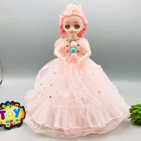 11* Inches Fairy Dress Barbie Doll With Light & Music Online now