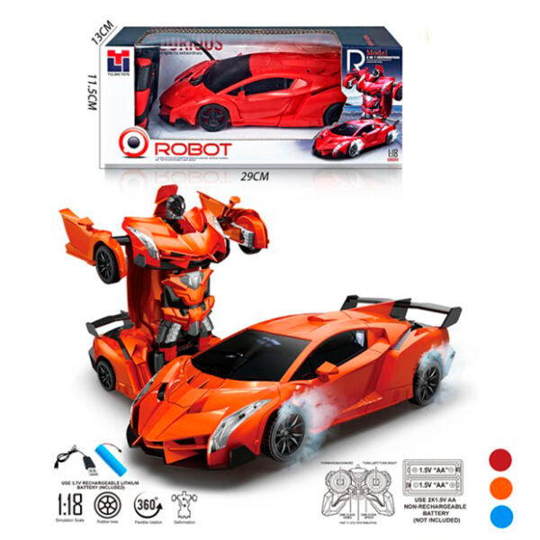 1:18 RC Deformation Robotic Car on Sale