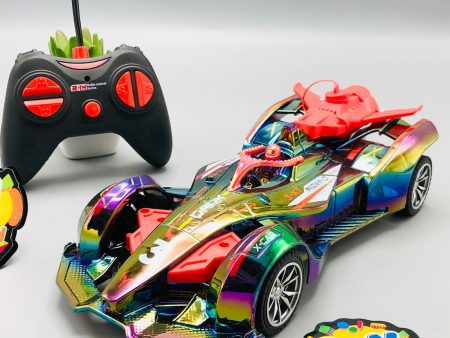 1:14 RC Flowing Light Spray Car Hot on Sale