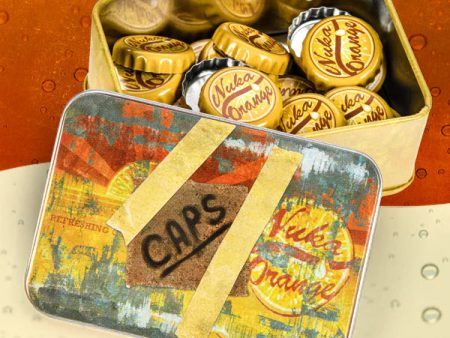 Fallout Bottle Cap Series: Nuka Orange with Collectible Tin Sale