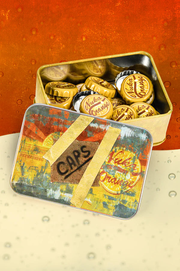 Fallout Bottle Cap Series: Nuka Orange with Collectible Tin Sale