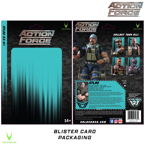 Action Force Series 5 Atlas 1 12 Scale Action Figure - Valaverse Supply