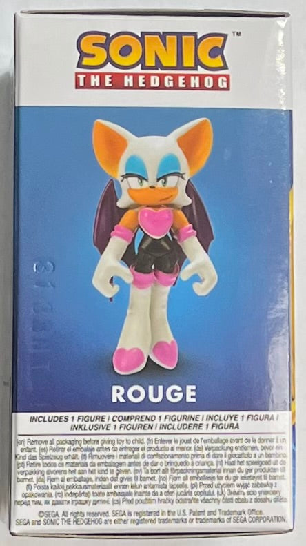 Jakks Sonic 2.5  Inch Boxed Rouge Figure For Sale