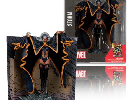 Marvel Collection Storm (Marvel Tales Ft. Spider-Man and The X-Men) 1:10th Scale Collectible Figure w Scene - McFarlane Toys Discount