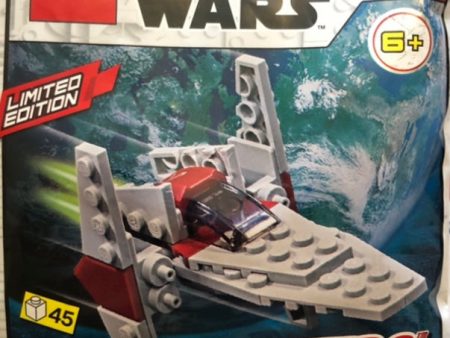 LEGO Star Wars Limited Edition V-Wing Foil Pack Bag Build Set 912170 Discount