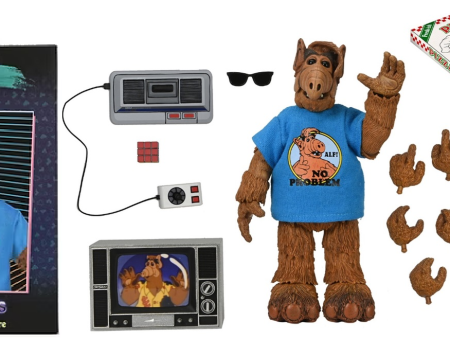 ALF - Totally 80s ALF Ultimate 7  Inch Scale Action Figure  - NECA For Cheap