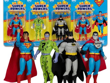 DC Super Powers Wave 9 (Set of 6) 4.5  Inch Scale Action Figures - (DC Direct) McFarlane Toys Online Hot Sale