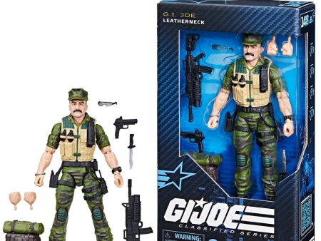 G.I. Joe Classified Series #148, Leatherneck 6  Inch Action Figure - Hasbro *IMPORT STOCK* Online