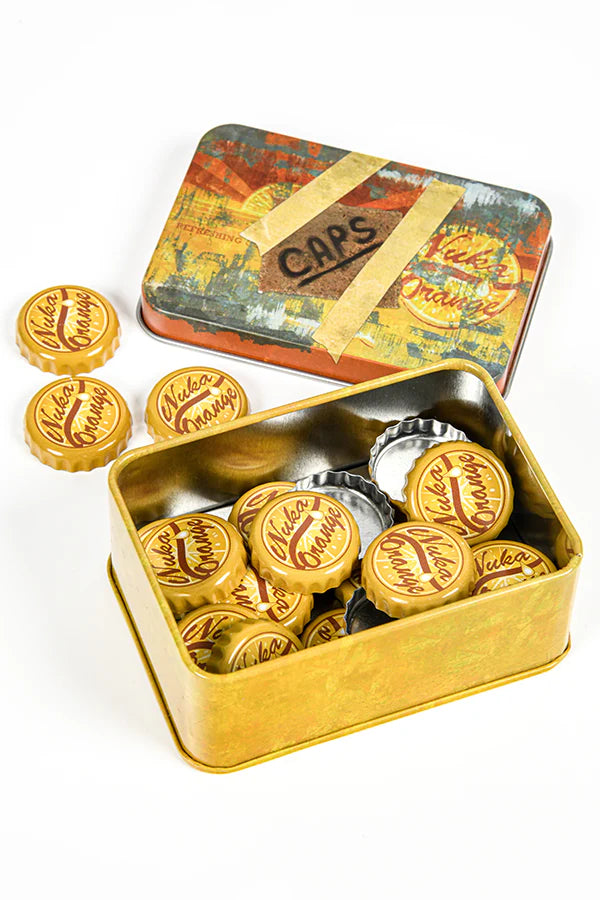 Fallout Bottle Cap Series: Nuka Orange with Collectible Tin Sale