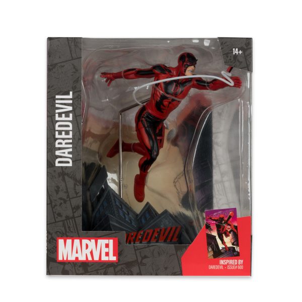 Marvel Collection Daredevil (Daredevil #600) 1:10th Scale Collectible Figure w Scene - McFarlane Toys Online Hot Sale