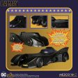 Batman (1989) Batmobile 5 Points Action Figure Vehicle - Mezco Hot on Sale