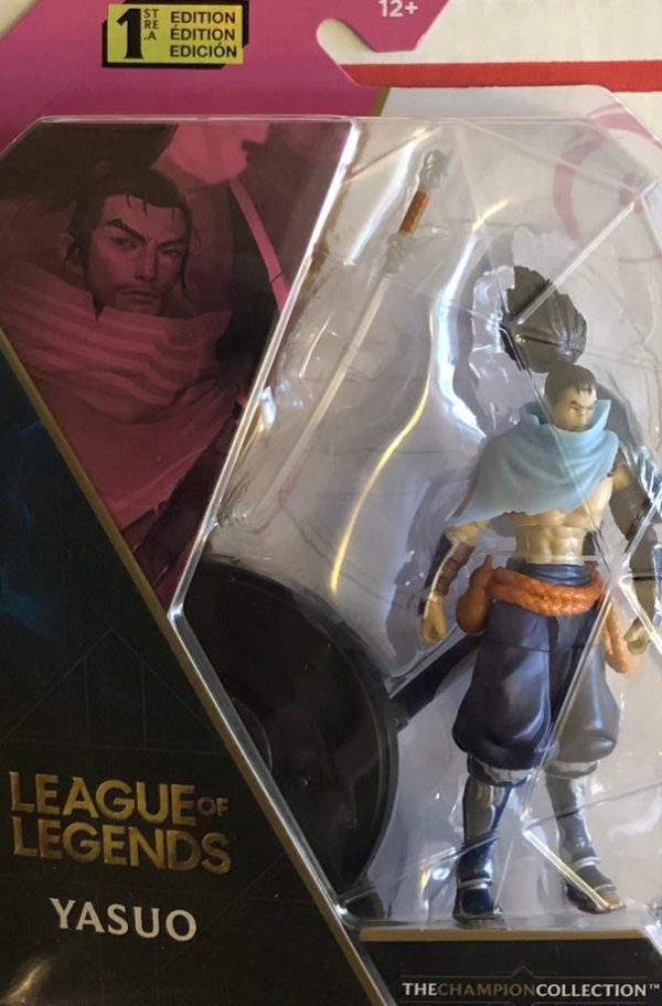 Arcane League of Legends Champion Collection 4” Inch Articulated Yasuo Figure Discount