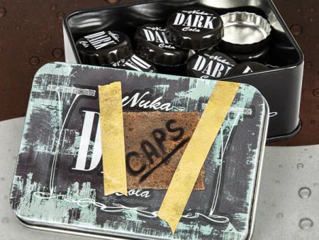 Fallout Bottle Cap Series: Nuka Dark with Collectible Tin Online