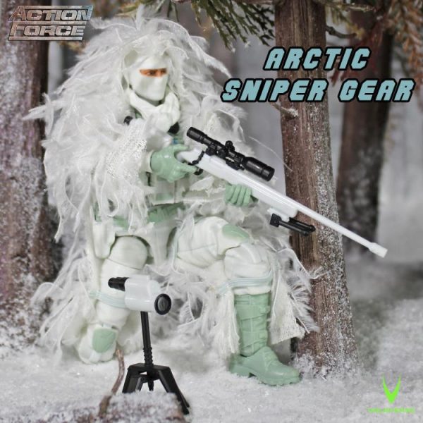 Action Force Arctic Sniper Gear 1 12 Scale Action Figure Accessory Set - Valaverse Supply