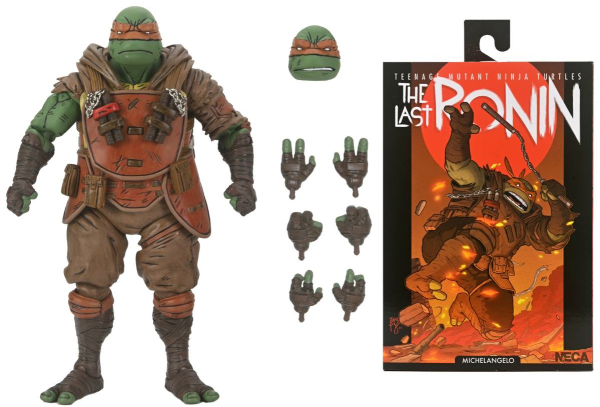 Teenage Mutant Ninja Turtles: The Last Ronin Ultimate Flashback Michelangelo 7  Inch Scale Action Figure  - NECA Online Hot Sale