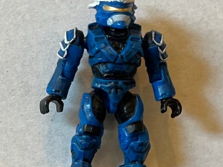 Mega Bloks Halo Katana Spartan Figure (Blue) (Used) Discount