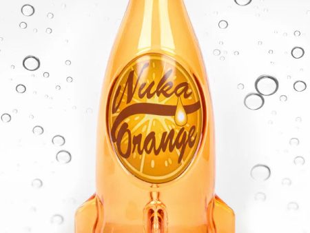 Fallout Nuka Cola Orange Glass Bottle & Cap Hot on Sale