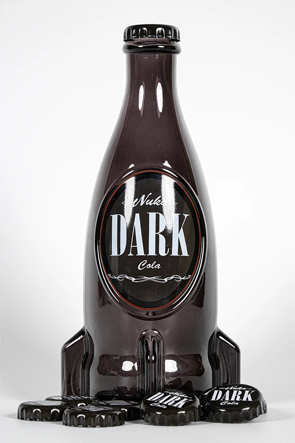 Fallout Nuka-Cola Dark Glass Bottle and Caps Online Sale