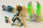 Armored Ratchet and Clank DC Action Figure Set (Used) (Damaged) on Sale