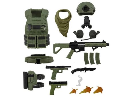 Action Force Delta Gear (Female) 1 12 Scale Action Figure Accessory Set - Valaverse Online Sale