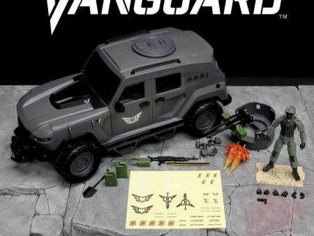 Action Force Vanguard (Stealth Gray Ver.) 1 12 Scale Action Figure Vehicle - Valaverse Fashion