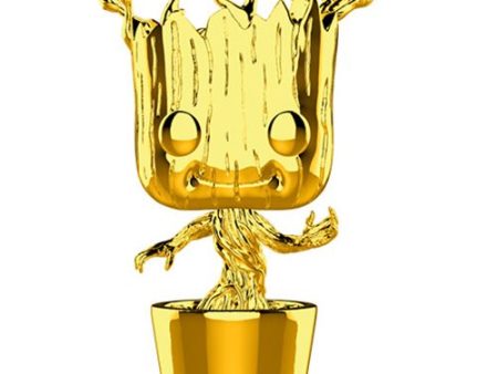 Pop! Guardians of the Galaxy 10th Anniversary Gold Groot Vinyl Figure #378 (Pre-Order) For Discount