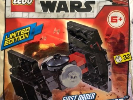 LEGO Star Wars Limited Edition First Order SF TIE Fighter Foil Pack Bag Set 911953 For Cheap