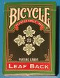 Bicycle Leaf Back Playing Cards (Used) Discount