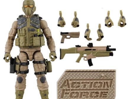 Action Force Desert Steel Brigade 1 12 Scale Action Figure - Valaverse Hot on Sale