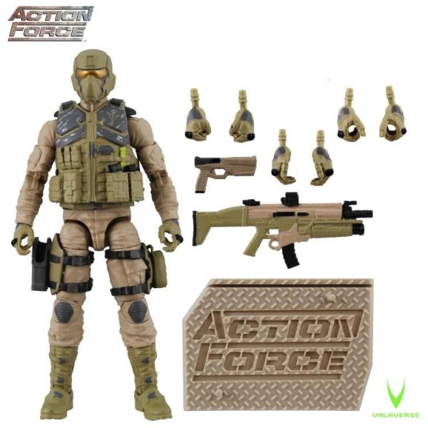 Action Force Desert Steel Brigade 1 12 Scale Action Figure - Valaverse Hot on Sale