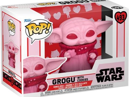 Pop! Star Wars Valentines Grogu Vinyl Figure #493 (Pre-Order) Sale