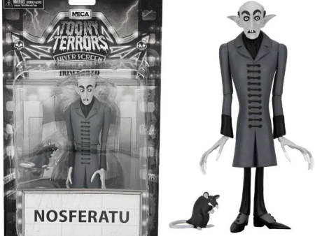 Toony Terrors Nosferatu: A Symphony of Horror Count Orlok (Silver Screen Edition) 6” Scale Action Figure - NECA Supply