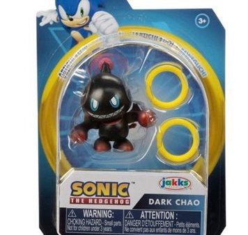 Jakks Sonic 2.5  Inch Dark Chao Articulated Figure Wave 10 Supply