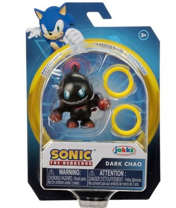 Jakks Sonic 2.5  Inch Dark Chao Articulated Figure Wave 10 Supply