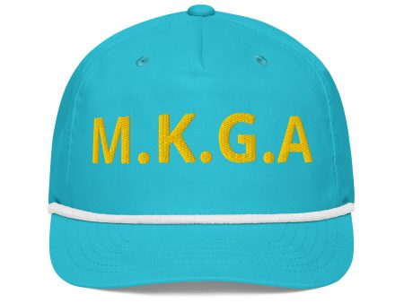 Make Kazakhstan Great Again Golf Rope Cap on Sale