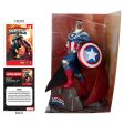 Marvel Collection Captain America (All-New Captain America #1) 110th Scale Collectible Figure wScene - McFarlane Toys Discount