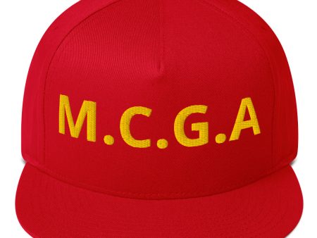 Make China Great Again Flat Bill Cap For Discount