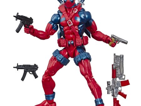 X-Men X-Force Retro Marvel Legends Deadpool 6  Inch Action Figure - Hasbro *IMPORT STOCK* Online now