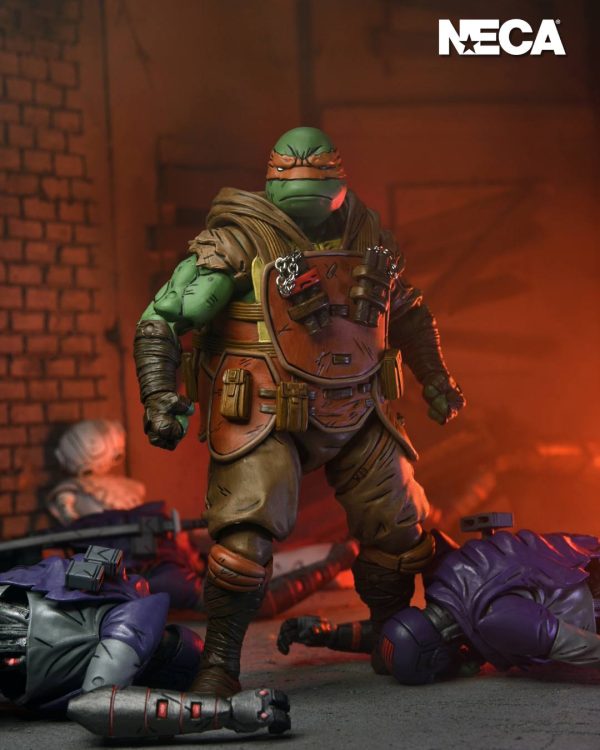 Teenage Mutant Ninja Turtles: The Last Ronin Ultimate Flashback Michelangelo 7  Inch Scale Action Figure  - NECA Online Hot Sale