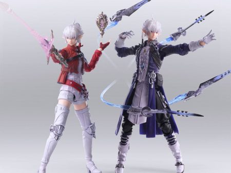 (Pre-Order) Bring Arts Final Fantasy XIV (14) Alisaie and Alphinaud Leveilleur Action Figure BUNDLE LOT Online Hot Sale